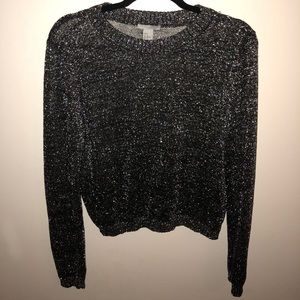 Dark gray sweater